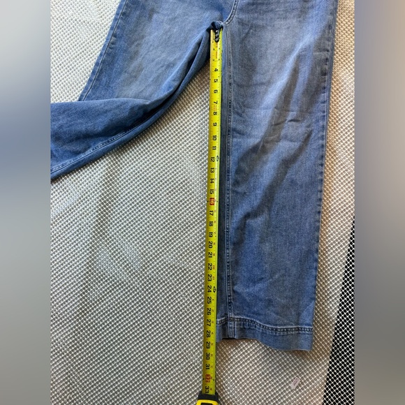 Oat New York Wide Leg Cloud Luxe Denim Jeans Size 8/29 - Picture 3 of 8